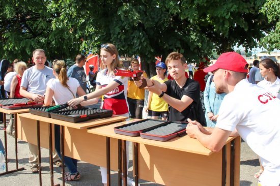 30 июня на Красной площади города Чебоксары отметили XXIX Всероссийский олимпийский день