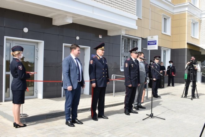 В Чебоксарах в микрорайоне «Радужный» открыли новый участковый пункт полиции